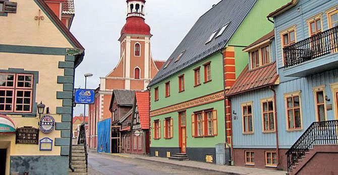 Городок в Эстонии